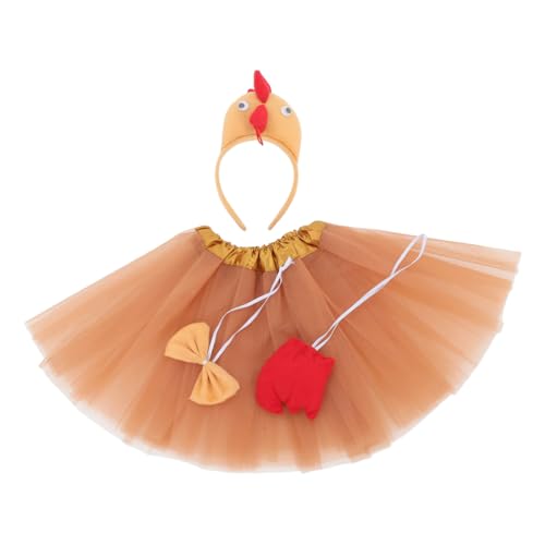 FELTECHELECTR Satz Osterparty Verkleiden Sich Hahn-huhn-kostüm Tierkostüme Verkleiden -accessoire Truthahnkostüm Hühnerkleid Für Mädchen Hühnerhaarbänder Hühnerhüte Brown Baumwolle FELTECHELECTR Satz Osterparty Verkleiden Sich Hahn-huhn-kostüm Tierkostüme Verkleiden -accessoire Truthahnkostüm Hühnerkleid Für Mädchen Hühnerhaarbänder Hühnerhüte Brown Baumwolle von FELTECHELECTR