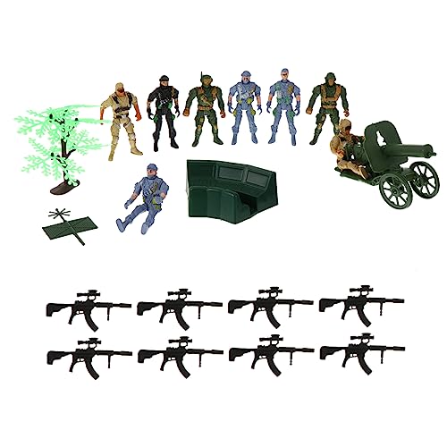 FELTECHELECTR 19 Teiliges Set Militärmodell Soldaten Plastiksoldaten Figuren Für Simulation Soldaten Modell Set Große Soldatenmodelle Zufällige Designs FELTECHELECTR 19 Teiliges Set Militärmodell Soldaten Plastiksoldaten Figuren Für Simulation Soldaten Modell Set Große Soldatenmodelle Zufällige Designs von FELTECHELECTR