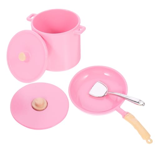 FELTECHELECTR Mini Puppenhaus Kochtopf Set 1 Set Kochgeschirr Mit Töpfen Und Pfannen Für Puppenhaus Zubehör Simulation Töpfe Für Und Kreative Spielwelten Puppenhaus FELTECHELECTR Mini Puppenhaus Kochtopf Set 1 Set Kochgeschirr Mit Töpfen Und Pfannen Für Puppenhaus Zubehör Simulation Töpfe Für Und Kreative Spielwelten Puppenhaus von FELTECHELECTR