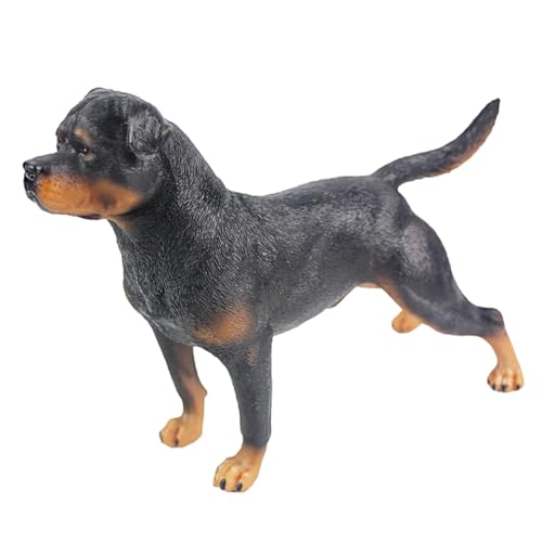 FELTECHELECTR Stehendes Hundemodell aus Kunststoff Realistisches Hundefigur für Schreibtischdekoration und Kognitive für Mikrolandschaften und Terrarien FELTECHELECTR Stehendes Hundemodell aus Kunststoff Realistisches Hundefigur für Schreibtischdekoration und Kognitive für Mikrolandschaften und Terrarien von FELTECHELECTR