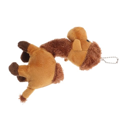 FELTECHELECTR Weicher Plüsch Kamel Schlüsselanhänger mit Realistischem Design Leichte Anhänger Deko für Rucksäcke und Taschen Geburtstagsgeschenk für Party Mitgebsel Hellbraun FELTECHELECTR Weicher Plüsch Kamel Schlüsselanhänger mit Realistischem Design Leichte Anhänger Deko für Rucksäcke und Taschen Geburtstagsgeschenk für Party Mitgebsel Hellbraun von FELTECHELECTR