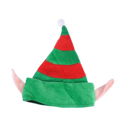 FELTECHELECTR Hüte Für Kinder Kleidung Weihnachtsmützen Ohrenhüte, Hüte Kostümhaube Weihnachtsmütze Für Erwachsene Ohrenelfenmützen Dekorationen Ohrenschützer Weihnachtselfe Kind Erwachsener von FELTECHELECTR