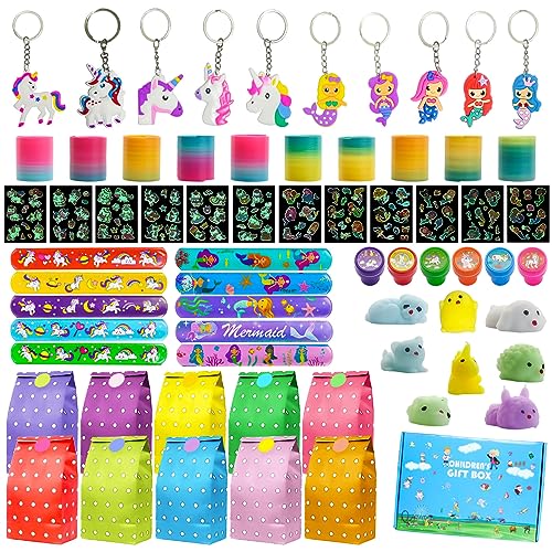 FEMBW Einhorn Deko Mitgebsel Kindergeburtstag, Gastgeschenke Kinder für Party, Give Aways Kindergeburtstag Mädchen mit Spirale Spielzeug Schlüsselanhänger Einhorn Meerjungfrau Stempel Tattoo FEMBW Einhorn Deko Mitgebsel Kindergeburtstag, Gastgeschenke Kinder für Party, Give Aways Kindergeburtstag Mädchen mit Spirale Spielzeug Schlüsselanhänger Einhorn Meerjungfrau Stempel Tattoo von FEMBW