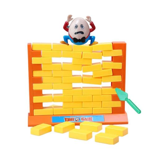 FENOHREFE Knockdown Block Wandzerstörungsspielzeug. Schieben Sie Steine ​​und Beobachten Sie Den Sturz. Spannendes Wandbrechspiel Spielzeug Für Kinder Puzzle Indoor Partyspiel Partyspiel von FENOHREFE