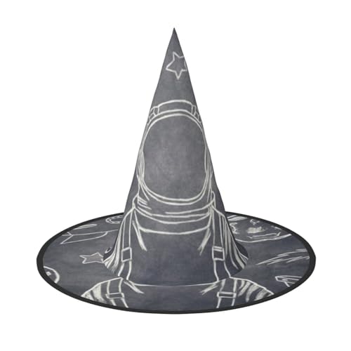 FEYUNYAN Halloween-Hexenhut, verstellbar, biegbar, Hexenkostüm, Zubehör für Frauen und Erwachsene, Party, spitze Zauberermütze, Astronauten-Hut, Halloween-Hut, 3 Stück FEYUNYAN Halloween-Hexenhut, verstellbar, biegbar, Hexenkostüm, Zubehör für Frauen und Erwachsene, Party, spitze Zauberermütze, Astronauten-Hut, Halloween-Hut, 3 Stück von FEYUNYAN