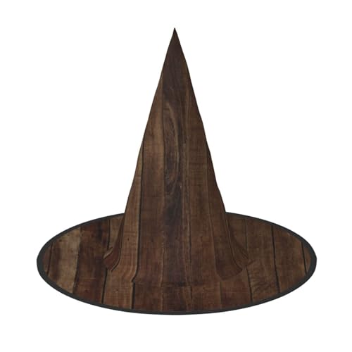 FEYUNYAN Halloween-Hexenhut, verstellbar, biegbar, Hexenkostüm, Zubehör für Frauen und Erwachsene, Party, spitze Zauberermütze, Brettstreifen, Halloween-Hut, 3 Stück von FEYUNYAN