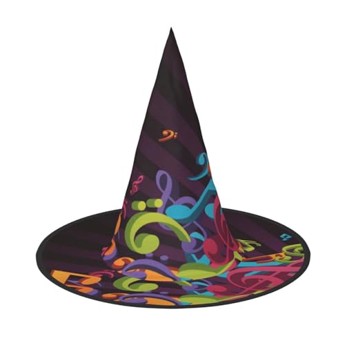 FEYUNYAN Halloween-Hexenhut, verstellbar, biegbar, Hexenkostüm, Zubehör für Frauen und Erwachsene, Party, spitze Zauberermütze, Musik-Hut, 2 Stück FEYUNYAN Halloween-Hexenhut, verstellbar, biegbar, Hexenkostüm, Zubehör für Frauen und Erwachsene, Party, spitze Zauberermütze, Musik-Hut, 2 Stück von FEYUNYAN