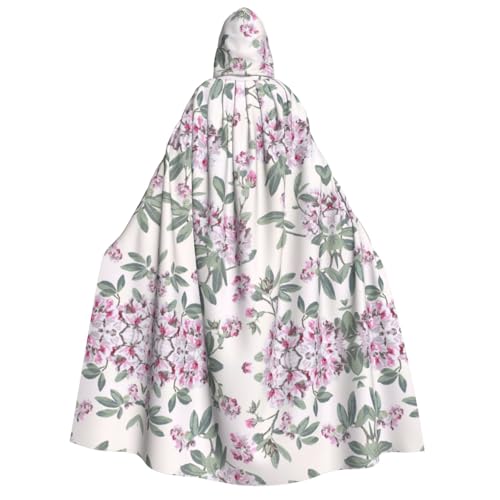 FEYUNYAN Kapuzenumhang für Erwachsene, Altrose, Halloween-Umhang, Gothic-Hexe, Vampir-Kostüm-Zubehör, verstellbarer Bindeverschluss, weicher Polyester-Umhang für Cosplay- und Halloween-Partys FEYUNYAN Kapuzenumhang für Erwachsene, Altrose, Halloween-Umhang, Gothic-Hexe, Vampir-Kostüm-Zubehör, verstellbarer Bindeverschluss, weicher Polyester-Umhang für Cosplay- und Halloween-Partys von FEYUNYAN