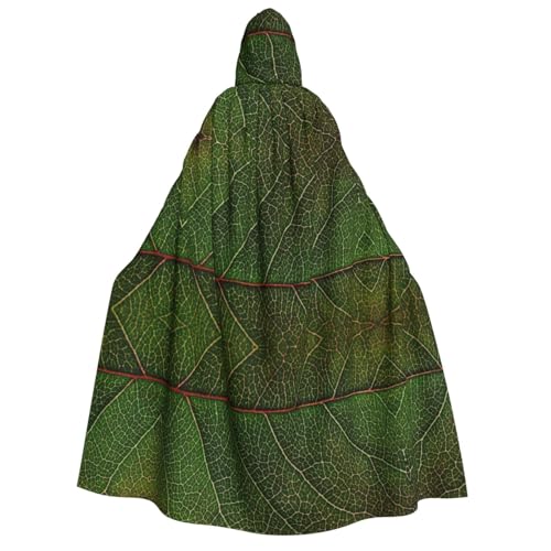 FEYUNYAN Kapuzenumhang für Erwachsene, Textur-Adern, Halloween-Umhang, Gothic-Hexen-Vampir-Kostüm-Zubehör, verstellbarer Bindeverschluss, weicher Polyester-Umhang für Cosplay- und Halloween-Partys von FEYUNYAN