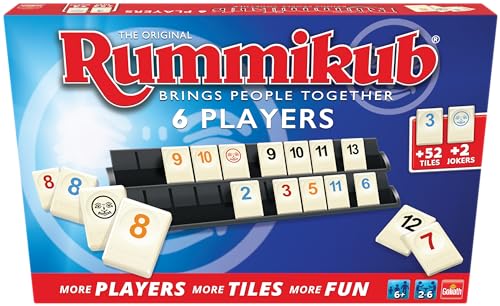 Rummikub Original 6 Spieler, A partir de 6 años, Mehrfarbig (Goliath 50412) von Goliath