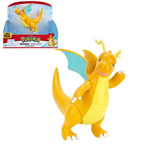 Pokémon PKW2220 – Epic Battle Figur - Dragoran, offizielle bewegliche Figur, 30 cm von Pokemon