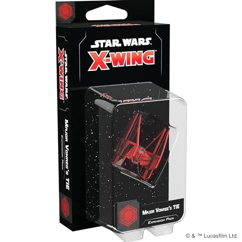 Fantasy Flight Games - Star Wars X-Wing Second Edition: First Order: Major Vonreg's TIE Expansion Pack - Miniature Game von Atomic Mass Games