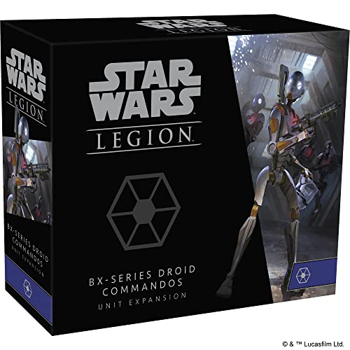 Atomic Mass Games, Star Wars Legion: Separatist Alliance Expansions: BX-Series Droid Commandos Unit, Unit Expansion, Miniatures Game, Ages 14+, 2 Players, 90 Minutes Playing Time von Fantasy Flight Games