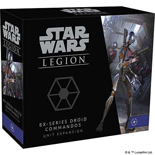 Atomic Mass Games, Star Wars Legion: Separatist Alliance Expansions: BX-Series Droid Commandos Unit, Unit Expansion, Miniatures Game, Ages 14+, 2 Players, 90 Minutes Playing Time von Atomic Mass Games