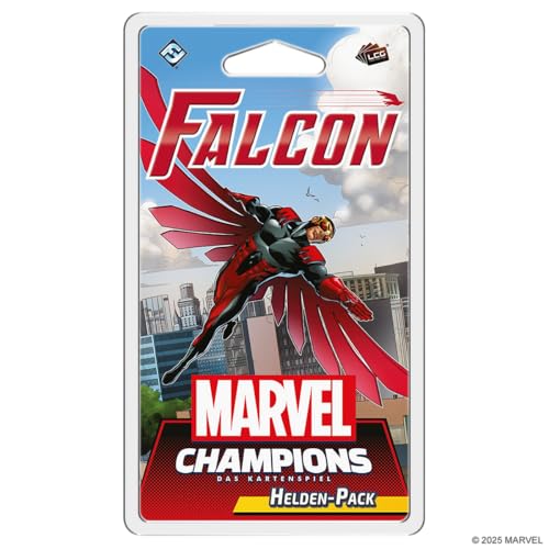 Fantasy Flight Games, Marvel Champions: Das Kartenspiel - Falcon, Helden-Erweiterung, Expertenspiel, Kartenspiel, 1-4 Spieler, Ab 12+ Jahren, 45-90 Minuten, Deutsch Fantasy Flight Games, Marvel Champions: Das Kartenspiel - Falcon, Helden-Erweiterung, Expertenspiel, Kartenspiel, 1-4 Spieler, Ab 12+ Jahren, 45-90 Minuten, Deutsch von FFG