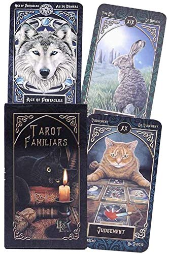 Tarot 2020 Neu Tarot Familiars Divination Oracle Tarot-Karten Full English Animal Magic Card Party Brettspiel Toys Divination Games von FFJD
