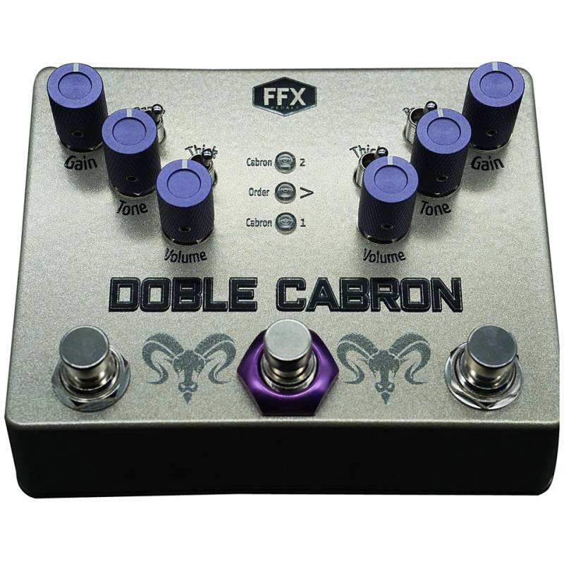 FFX Pedals Doble Cabron Effektgerät E-Gitarre von FFX Pedals