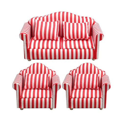 FGDTREE 1/12 Dollhouses Möbelsofa Figur Set Für Miniatur Wohnzimmer Schlafzimmer Szene Display Handwerksprojektzubehör FGDTREE 1/12 Dollhouses Möbelsofa Figur Set Für Miniatur Wohnzimmer Schlafzimmer Szene Display Handwerksprojektzubehör von FGDTREE