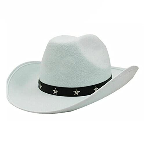 FGDTREE Cowboyhut, Brautparty-Requisiten, Junggesellinnenabschied, Hüte, Verkleidung, Fedora-Cowgirl-Hut für Brautparty FGDTREE Cowboyhut, Brautparty-Requisiten, Junggesellinnenabschied, Hüte, Verkleidung, Fedora-Cowgirl-Hut für Brautparty von FGDTREE