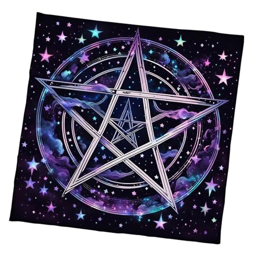 FGDTREE Divinations Tischdecke Sternkreise Astrologie Tarotkarte Tischdecke Altars Stoff Givinationen Brettspiel Accessoire Kartentisch Tuch Wand Dekore von FGDTREE
