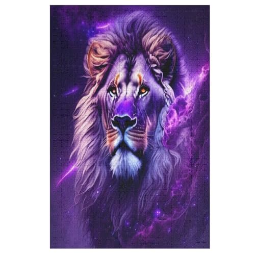 1000-teiliges Puzzles, Löwe -Puzzle Für Erwachsene Kinder,Holzbrettpuzzle,Erwachsenenpuzzles,Geschenke 78×53cm 1000-teiliges Puzzles, Löwe -Puzzle Für Erwachsene Kinder,Holzbrettpuzzle,Erwachsenenpuzzles,Geschenke 78×53cm von FGHJHGG