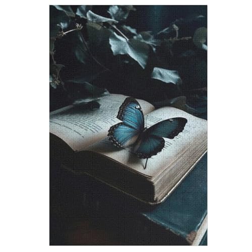 Buch Puzzle 1000 Teile, Holzpuzzle Herausforderndes Geschicklichkeitsspiel Für Die Ganze Familie, Kinder Erwachsenenpuzzle Ab 12 Jahren 78×53cm Buch Puzzle 1000 Teile, Holzpuzzle Herausforderndes Geschicklichkeitsspiel Für Die Ganze Familie, Kinder Erwachsenenpuzzle Ab 12 Jahren 78×53cm von FGHJHGG