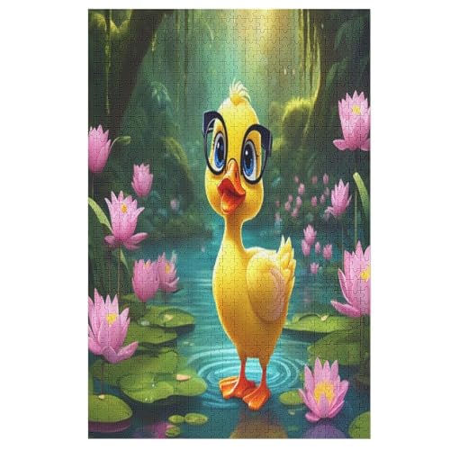 Cute Ente 1000 Teile Premium-Puzzles Für Erwachsene Kinder- Holzpuzzles Spaß Und Lernspiele - Perfekte Puzzle-Geschenke 78×53cm Cute Ente 1000 Teile Premium-Puzzles Für Erwachsene Kinder- Holzpuzzles Spaß Und Lernspiele - Perfekte Puzzle-Geschenke 78×53cm von FGHJHGG