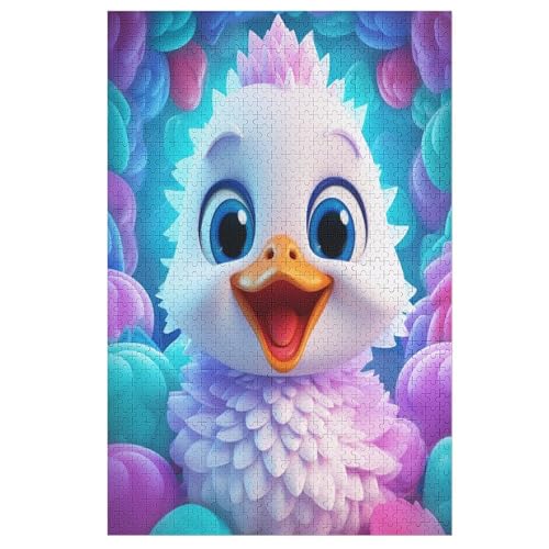 Cute Ente -Puzzle, 1000 Teile,Holzpuzzle Für Erwachsene Kinder, Lustiges Spielzeug, Denkspiel, Bildungsspiel, 78×53cm Cute Ente -Puzzle, 1000 Teile,Holzpuzzle Für Erwachsene Kinder, Lustiges Spielzeug, Denkspiel, Bildungsspiel, 78×53cm von FGHJHGG