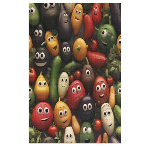 Gemüse Holzpuzzle 1000 Teile Klassische Puzzles Erwachsene Kinder Puzzle DIY Kit Holzspielzeug Einzigartiges Geschenk 78×53cm Gemüse Holzpuzzle 1000 Teile Klassische Puzzles Erwachsene Kinder Puzzle DIY Kit Holzspielzeug Einzigartiges Geschenk 78×53cm von FGHJHGG