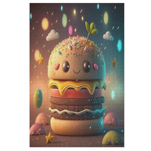 Holzpuzzle Burger Puzzle 1000 Teile Erwachsene Klassische Pädagogisches Spielzeug Kinder Lernspiel Herausforderndes Puzzles 78×53cm Holzpuzzle Burger Puzzle 1000 Teile Erwachsene Klassische Pädagogisches Spielzeug Kinder Lernspiel Herausforderndes Puzzles 78×53cm von FGHJHGG