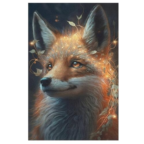 Holzpuzzle Fuchs Puzzle 1000 Teile Erwachsene Klassische Pädagogisches Spielzeug Kinder Lernspiel Herausforderndes Puzzles 78×53cm Holzpuzzle Fuchs Puzzle 1000 Teile Erwachsene Klassische Pädagogisches Spielzeug Kinder Lernspiel Herausforderndes Puzzles 78×53cm von FGHJHGG