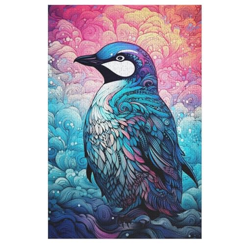 Holzpuzzles 1000 Teile Pinguin -Puzzle Für Jungen Und Mädchen, Schwierigkeitsgrad, Lernspiele, Familienspielzeug 78×53cm Holzpuzzles 1000 Teile Pinguin -Puzzle Für Jungen Und Mädchen, Schwierigkeitsgrad, Lernspiele, Familienspielzeug 78×53cm von FGHJHGG