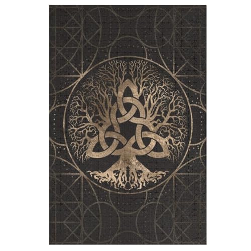 Holzpuzzles 1000 Teile Wikinger Myth -Puzzle Für Jungen Und Mädchen, Schwierigkeitsgrad, Lernspiele, Familienspielzeug 78×53cm Holzpuzzles 1000 Teile Wikinger Myth -Puzzle Für Jungen Und Mädchen, Schwierigkeitsgrad, Lernspiele, Familienspielzeug 78×53cm von FGHJHGG