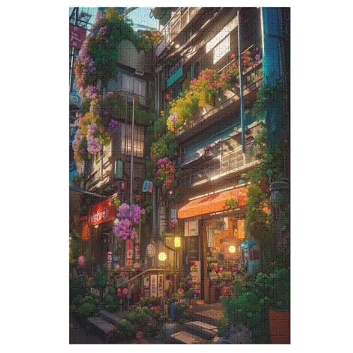 Japanese Style-Puzzlespiel Aus Holz, 1000 Puzzleteile, Puzzle Für Teenager Und Erwachsene, Kreatives Spielzeug, Puzzles, 78×53cm Japanese Style-Puzzlespiel Aus Holz, 1000 Puzzleteile, Puzzle Für Teenager Und Erwachsene, Kreatives Spielzeug, Puzzles, 78×53cm von FGHJHGG