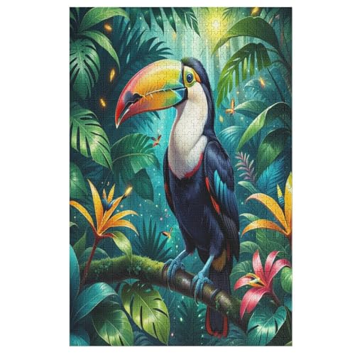 Langschnabelvogel Holzpuzzle 1000 Teile Klassische Puzzles Erwachsene Kinder Puzzle DIY Kit Holzspielzeug Einzigartiges Geschenk 78×53cm Langschnabelvogel Holzpuzzle 1000 Teile Klassische Puzzles Erwachsene Kinder Puzzle DIY Kit Holzspielzeug Einzigartiges Geschenk 78×53cm von FGHJHGG