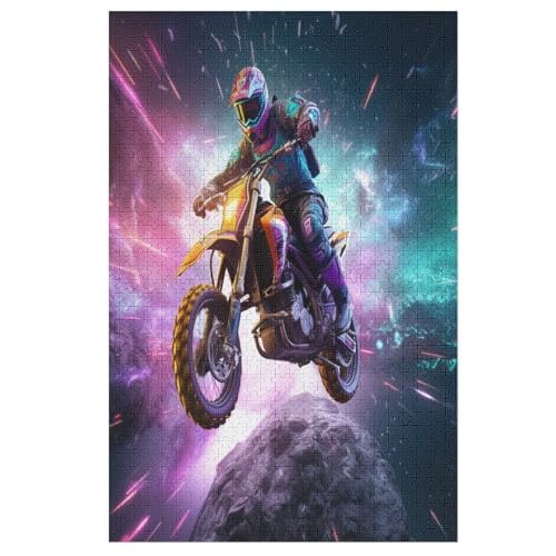 Motocross 1000 Teile Premium-Puzzles Für Erwachsene Kinder- Holzpuzzles Spaß Und Lernspiele - Perfekte Puzzle-Geschenke 78×53cm Motocross 1000 Teile Premium-Puzzles Für Erwachsene Kinder- Holzpuzzles Spaß Und Lernspiele - Perfekte Puzzle-Geschenke 78×53cm von FGHJHGG