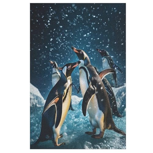 Pinguin -Puzzle, 1000 Teile,Holzpuzzle Für Erwachsene Kinder, Lustiges Spielzeug, Denkspiel, Bildungsspiel, 78×53cm Pinguin -Puzzle, 1000 Teile,Holzpuzzle Für Erwachsene Kinder, Lustiges Spielzeug, Denkspiel, Bildungsspiel, 78×53cm von FGHJHGG