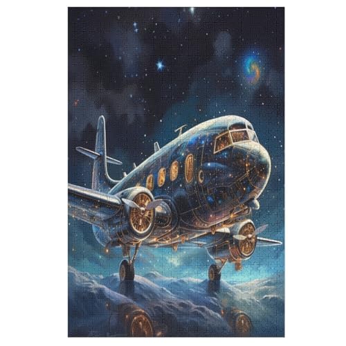 Puzzles Flugzeug, 1000 Teile, Puzzle Aus Holz Für Erwachsene Und Kinder Ab 12 Jahren, Lernspielzeug 78×53cm Puzzles Flugzeug, 1000 Teile, Puzzle Aus Holz Für Erwachsene Und Kinder Ab 12 Jahren, Lernspielzeug 78×53cm von FGHJHGG