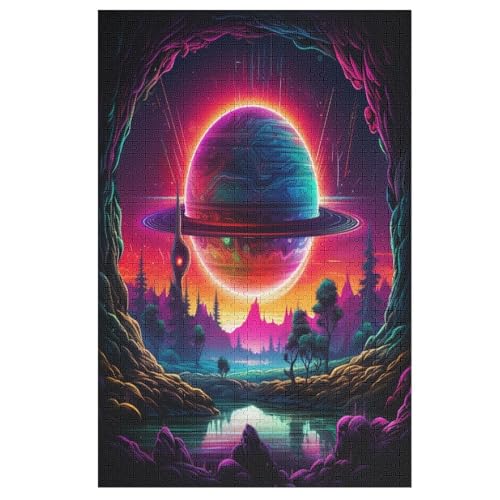 Puzzles Für Erwachsene, 1000 Teile, FAntasielandschaft, Kreative Holzpuzzles, Praktisches Spiel, Familiendekoration 78×53cm Puzzles Für Erwachsene, 1000 Teile, FAntasielandschaft, Kreative Holzpuzzles, Praktisches Spiel, Familiendekoration 78×53cm von FGHJHGG
