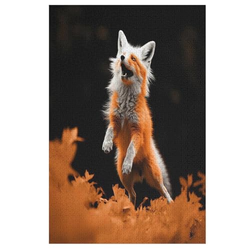 Puzzles Für Erwachsene, Fuchs Puzzle, 1000 Teile, Kreatives, Geistiges Spielzeug, Kinder, Montagespiele 78×53cm Puzzles Für Erwachsene, Fuchs Puzzle, 1000 Teile, Kreatives, Geistiges Spielzeug, Kinder, Montagespiele 78×53cm von FGHJHGG