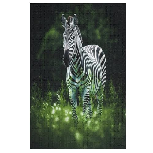 Puzzles Für Erwachsene, Zebra Puzzle, 1000 Teile, Kreatives, Geistiges Spielzeug, Kinder, Montagespiele 78×53cm Puzzles Für Erwachsene, Zebra Puzzle, 1000 Teile, Kreatives, Geistiges Spielzeug, Kinder, Montagespiele 78×53cm von FGHJHGG