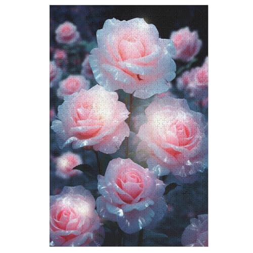 Puzzles Für Erwachsene Blume,1000-teilige Puzzle Für Kinder Ab 12 Jahren, Holzpuzzles Für Die Heimdekoration, 78×53cm Puzzles Für Erwachsene Blume,1000-teilige Puzzle Für Kinder Ab 12 Jahren, Holzpuzzles Für Die Heimdekoration, 78×53cm von FGHJHGG