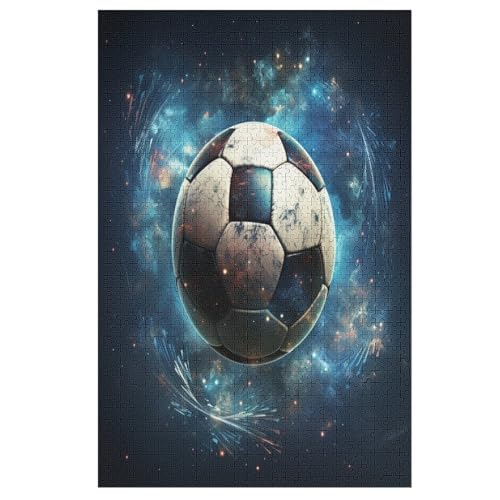 Puzzles Für Erwachsene Fußball,1000-teilige Puzzle Für Kinder Ab 12 Jahren, Holzpuzzles Für Die Heimdekoration, 78×53cm Puzzles Für Erwachsene Fußball,1000-teilige Puzzle Für Kinder Ab 12 Jahren, Holzpuzzles Für Die Heimdekoration, 78×53cm von FGHJHGG
