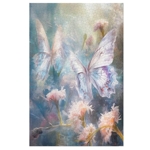 Puzzles Für Erwachsene Schmetterling,1000-teilige Puzzle Für Kinder Ab 12 Jahren, Holzpuzzles Für Die Heimdekoration, 78×53cm Puzzles Für Erwachsene Schmetterling,1000-teilige Puzzle Für Kinder Ab 12 Jahren, Holzpuzzles Für Die Heimdekoration, 78×53cm von FGHJHGG