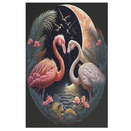 Puzzles Schwan, 1000 Teile, Puzzle Aus Holz Für Erwachsene Und Kinder Ab 12 Jahren, Lernspielzeug 78×53cm Puzzles Schwan, 1000 Teile, Puzzle Aus Holz Für Erwachsene Und Kinder Ab 12 Jahren, Lernspielzeug 78×53cm von FGHJHGG