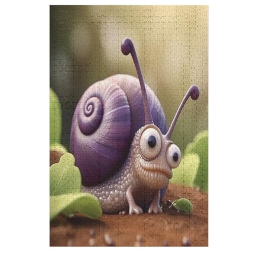 Schnecken Puzzle 1000 Teile, Holzpuzzle Herausforderndes Geschicklichkeitsspiel Für Die Ganze Familie, Kinder Erwachsenenpuzzle Ab 12 Jahren 78×53cm Schnecken Puzzle 1000 Teile, Holzpuzzle Herausforderndes Geschicklichkeitsspiel Für Die Ganze Familie, Kinder Erwachsenenpuzzle Ab 12 Jahren 78×53cm von FGHJHGG