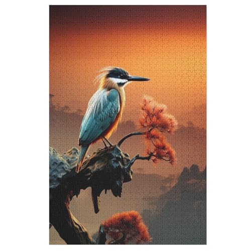 Vogel Holzpuzzle 1000 Teile Klassische Puzzles Erwachsene Kinder Puzzle DIY Kit Holzspielzeug Einzigartiges Geschenk 78×53cm Vogel Holzpuzzle 1000 Teile Klassische Puzzles Erwachsene Kinder Puzzle DIY Kit Holzspielzeug Einzigartiges Geschenk 78×53cm von FGHJHGG