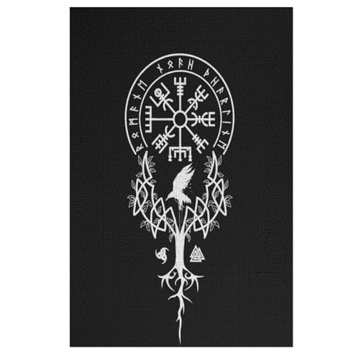 Wikinger Myth Holzpuzzle - Puzzle Für Erwachsene, 1000-teilige Puzzles Für Teenager Und Kinder, Herausfordernde Spiele 78×53cm Wikinger Myth Holzpuzzle - Puzzle Für Erwachsene, 1000-teilige Puzzles Für Teenager Und Kinder, Herausfordernde Spiele 78×53cm von FGHJHGG