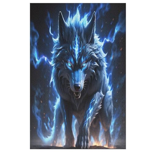 Wolf Puzzle 1000 Teile, Holzpuzzle Herausforderndes Geschicklichkeitsspiel Für Die Ganze Familie, Kinder Erwachsenenpuzzle Ab 12 Jahren 78×53cm Wolf Puzzle 1000 Teile, Holzpuzzle Herausforderndes Geschicklichkeitsspiel Für Die Ganze Familie, Kinder Erwachsenenpuzzle Ab 12 Jahren 78×53cm von FGHJHGG