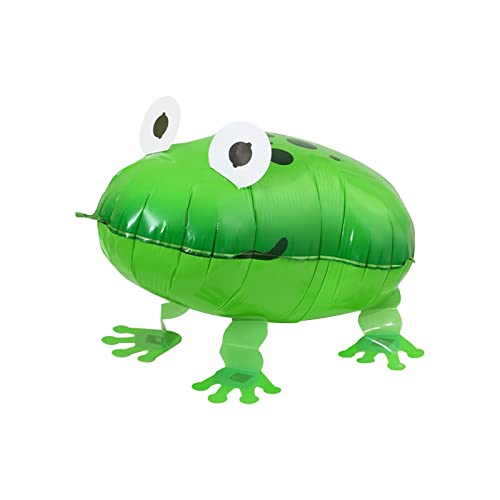 FGUUTYM 1 Stück Walking Animal Balloon Animal Balloon Birthday BBQ Decor (Ente, Kuh, Schaf, gefleckter Hund, Frosch, Katze) Eierform (H, One Size) von FGUUTYM